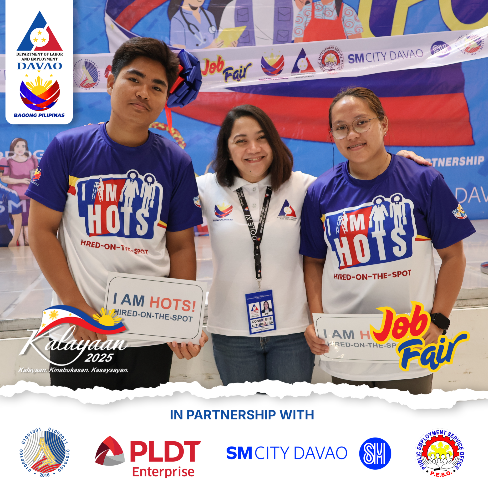 172 Jobseekers Hired On-the-Spot at Kalayaan Job Fair in Davao City